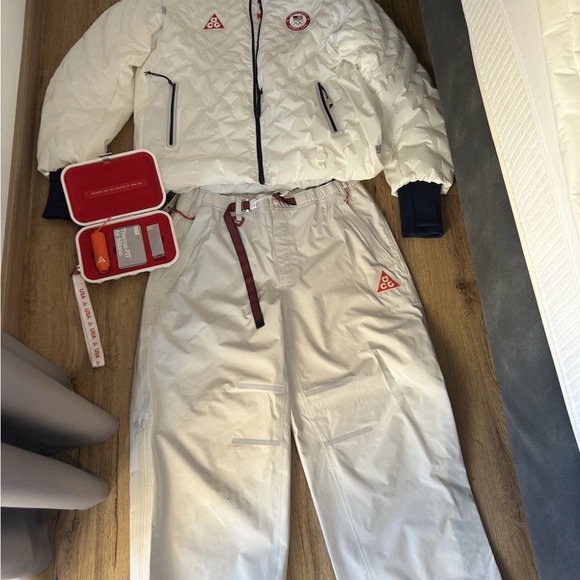 Nike ACG Therma-Fit Air Milano Inflatable Jacket 2026 Team USA Puffy Jacket - Picture 14 of 14